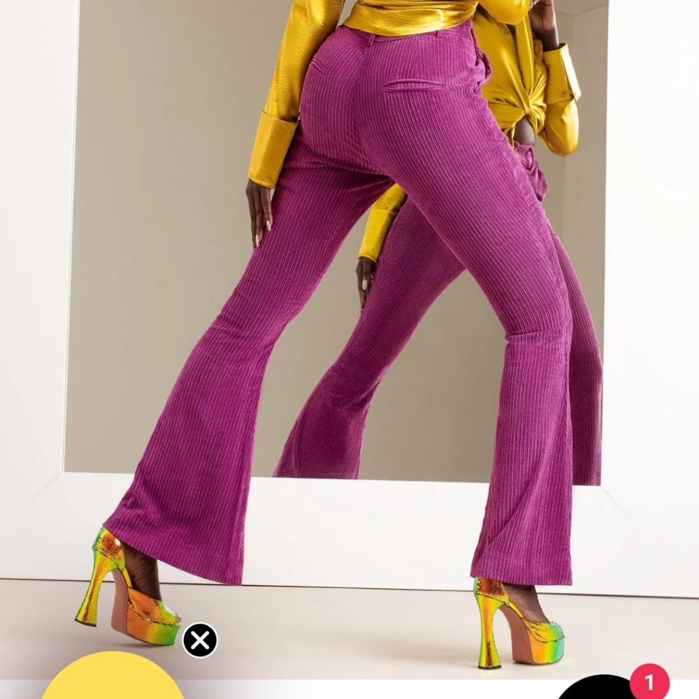 ISO HANIFA Brooke CORDUROY pants In Size XL - DO NoT BuY